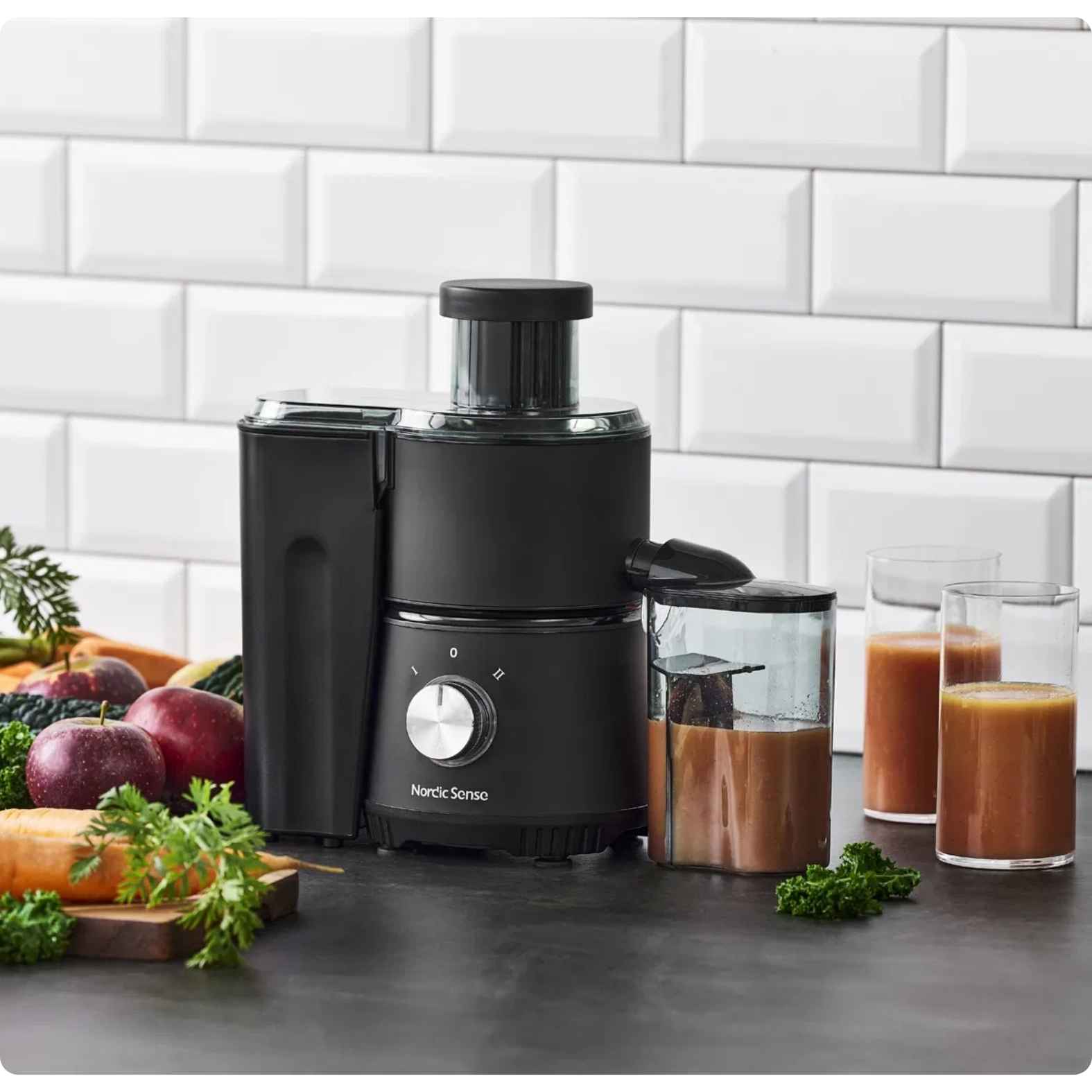 Nordic Sense Juicer 400 watt Sort